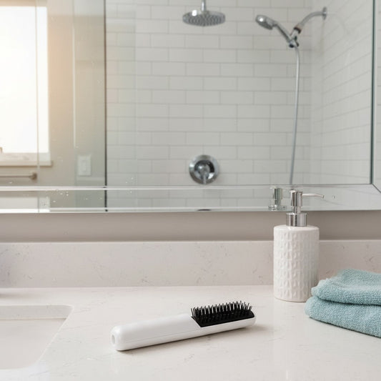 Cepillo Anticaída con luz infrarroja y vibración